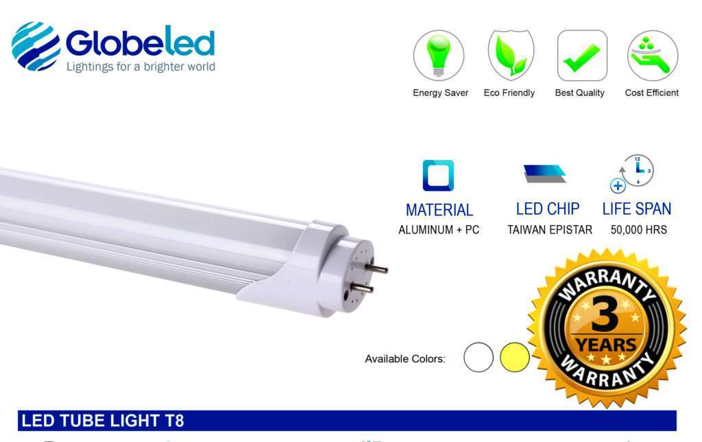 LED Light Manufacturer Philippines - LED Tube Light Philippines - T8 Tube